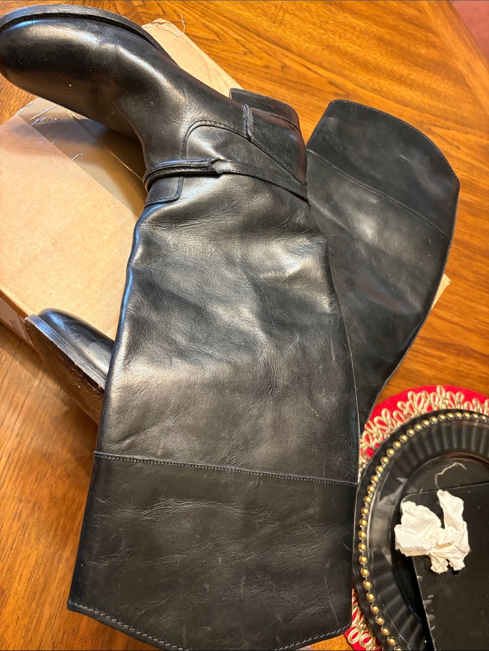 Women riding boots Frye - Picture 6 of 8